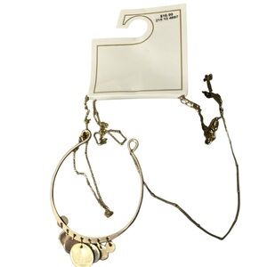 NWT gold long chain with ring charm at bottom target jewelry very beautiful